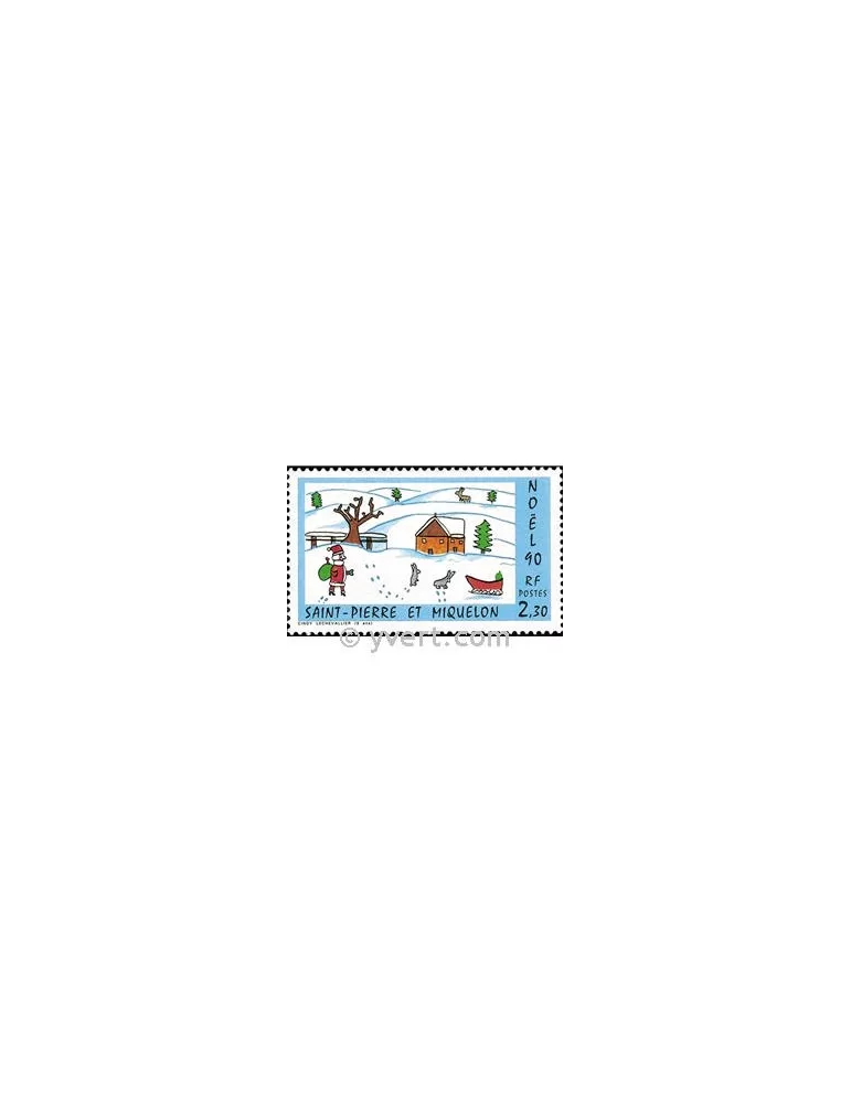 n° 533 - Timbre Saint-Pierre et Miquelon Poste