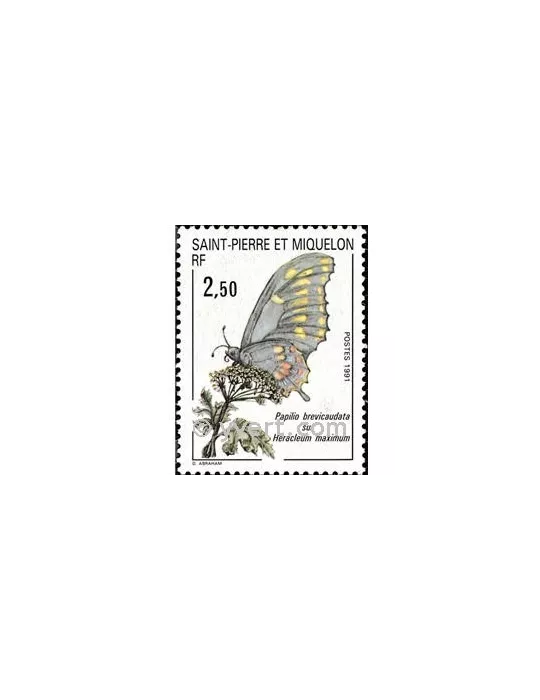 n° 534 - Timbre Saint-Pierre et Miquelon Poste