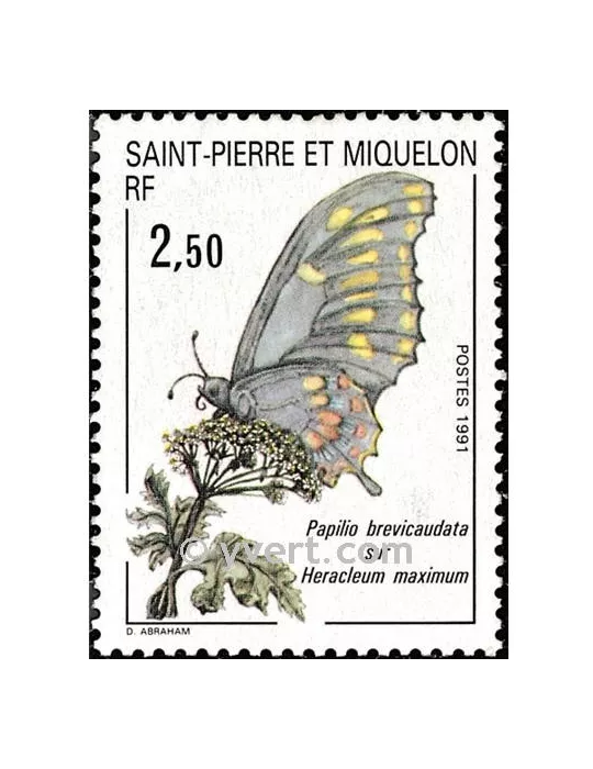 n° 534 - Timbre Saint-Pierre et Miquelon Poste
