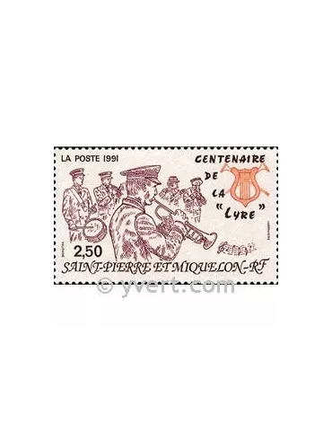 n° 545 - Timbre Saint-Pierre et Miquelon Poste