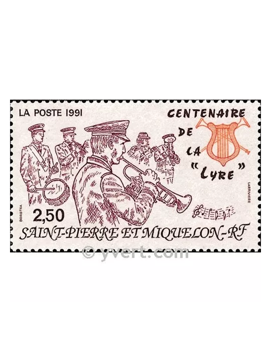 n° 545 - Timbre Saint-Pierre et Miquelon Poste