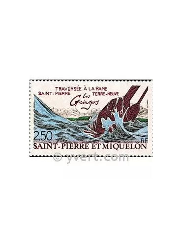 n° 546 - Timbre Saint-Pierre et Miquelon Poste