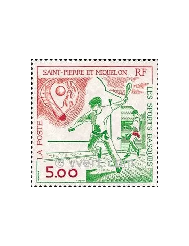 n° 547 - Timbre Saint-Pierre et Miquelon Poste