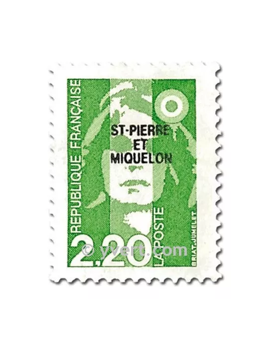 n° 552/553 - Timbre Saint-Pierre et Miquelon Poste