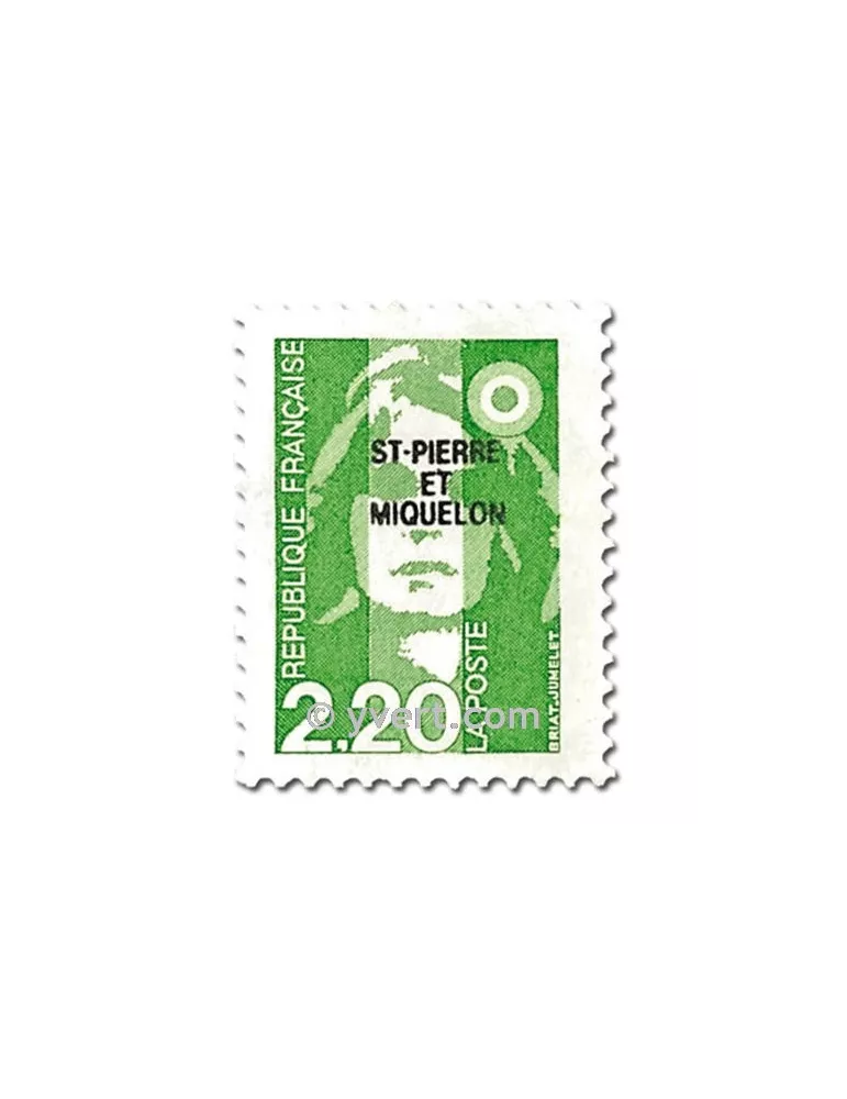 n° 552/553 - Timbre Saint-Pierre et Miquelon Poste