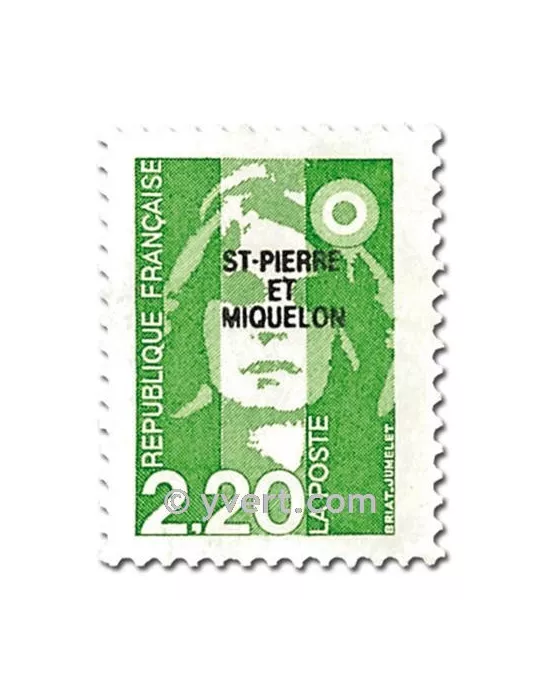 n° 552/553 - Timbre Saint-Pierre et Miquelon Poste