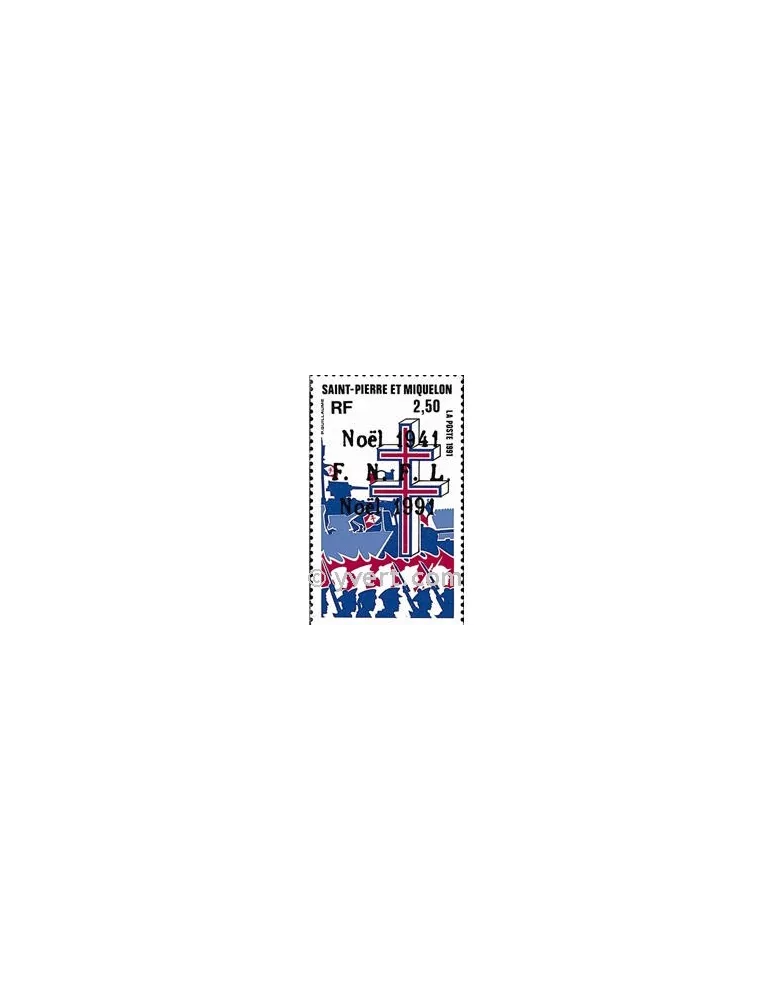 n° 554 - Timbre Saint-Pierre et Miquelon Poste