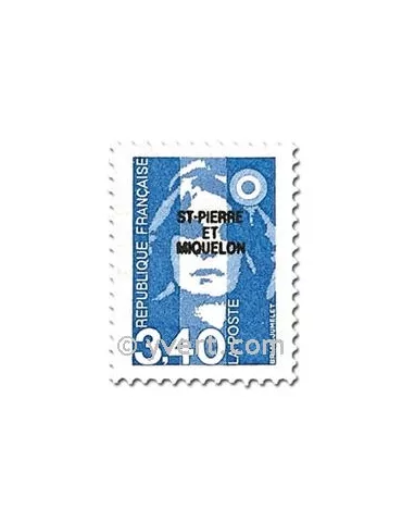 n° 555/556 - Timbre Saint-Pierre et Miquelon Poste