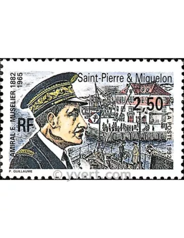 n° 558 - Timbre Saint-Pierre et Miquelon Poste 2