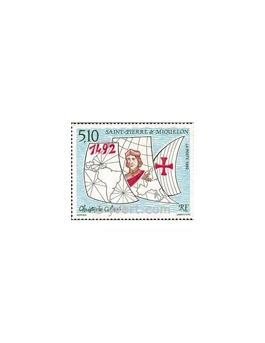 n° 569 - Timbre Saint-Pierre et Miquelon Poste