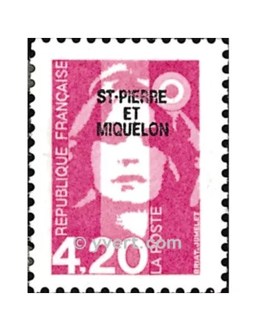 n° 572 - Timbre Saint-Pierre et Miquelon Poste 2