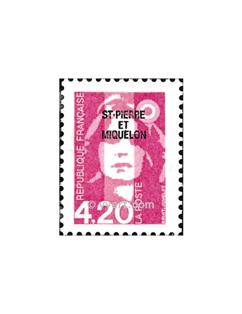 n° 572 - Timbre Saint-Pierre et Miquelon Poste