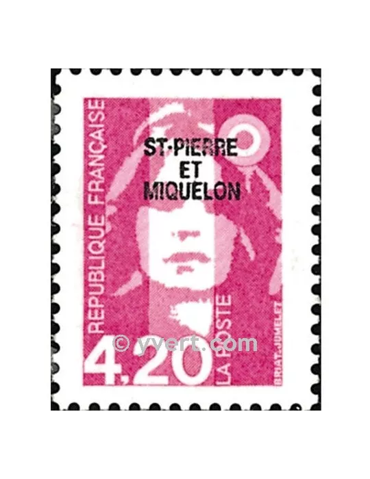 n° 572 - Timbre Saint-Pierre et Miquelon Poste