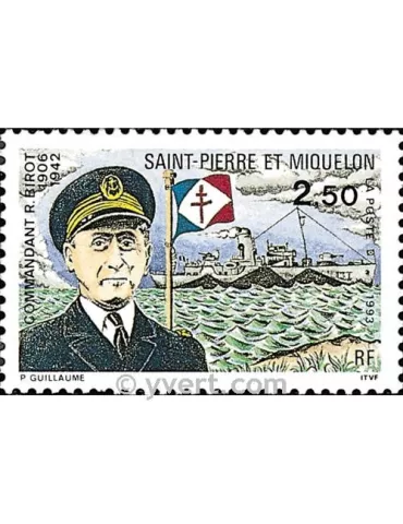 n° 573 - Timbre Saint-Pierre et Miquelon Poste 2