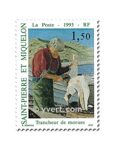 n° 576/577 - Timbre Saint-Pierre et Miquelon Poste 2