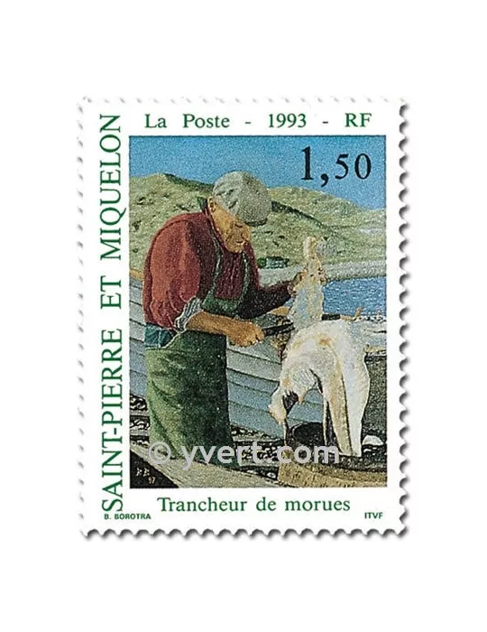 n° 576/577 - Timbre Saint-Pierre et Miquelon Poste