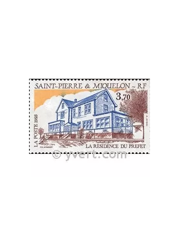 n° 584 - Timbre Saint-Pierre et Miquelon Poste