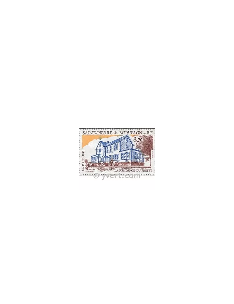 n° 584 - Timbre Saint-Pierre et Miquelon Poste