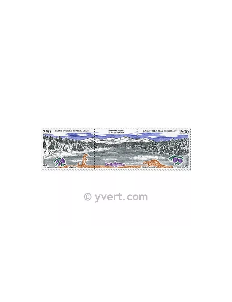 n° 586A - Timbre Saint-Pierre et Miquelon Poste