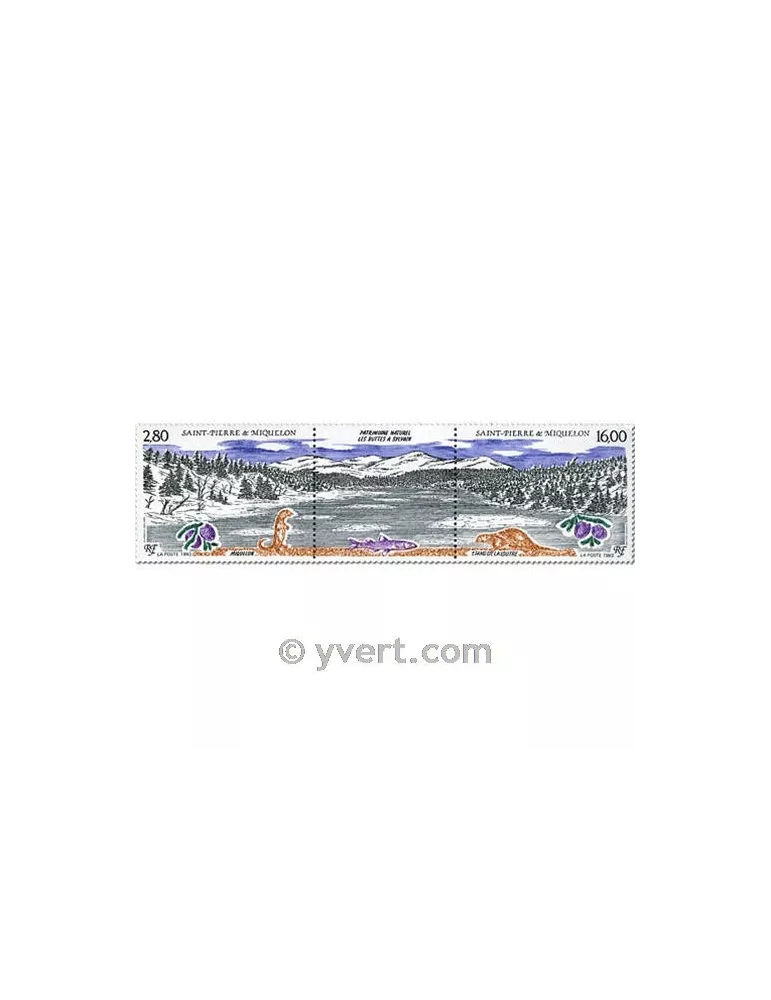 n° 586A - Timbre Saint-Pierre et Miquelon Poste