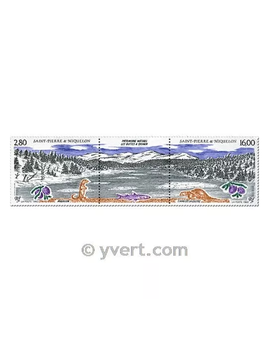 n° 586A - Timbre Saint-Pierre et Miquelon Poste