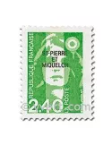n° 587/589 - Timbre Saint-Pierre et Miquelon Poste