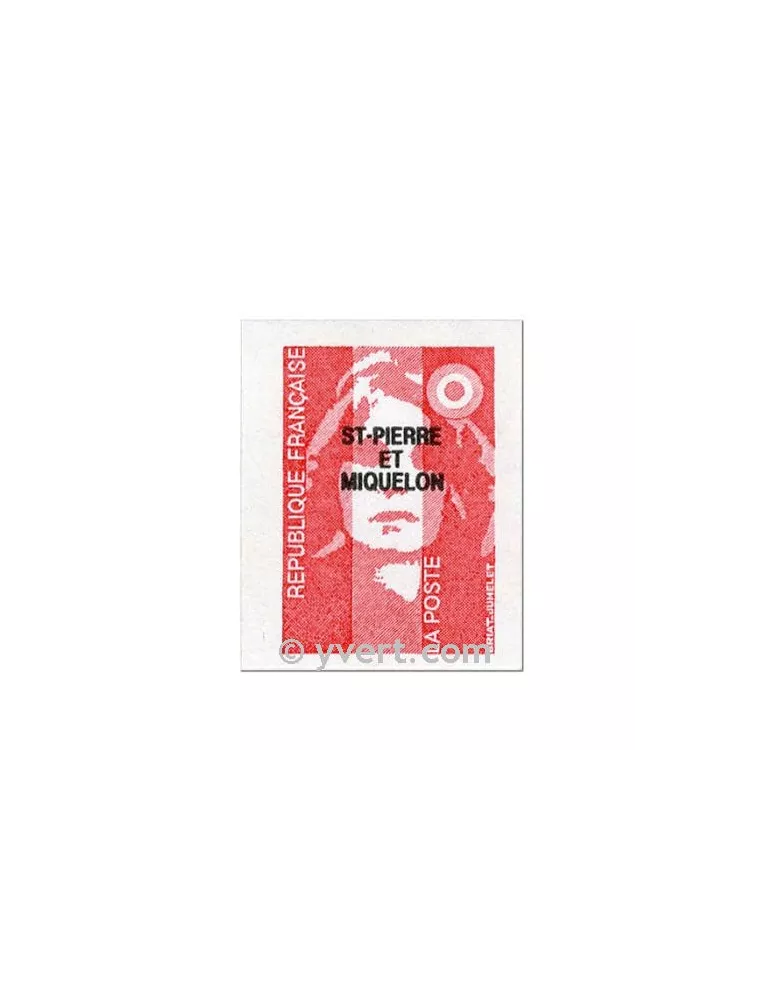 n° 590 - Timbre Saint-Pierre et Miquelon Poste