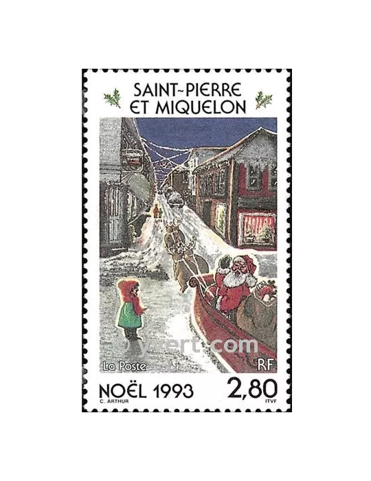 n° 591 - Timbre Saint-Pierre et Miquelon Poste