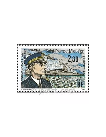 n° 592 - Timbre Saint-Pierre et Miquelon Poste