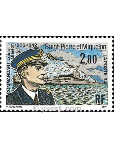 n° 592 - Timbre Saint-Pierre et Miquelon Poste 2