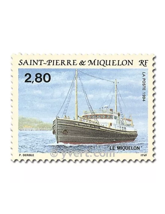 n° 599/602 (BF 4) - Timbre Saint-Pierre et Miquelon Poste