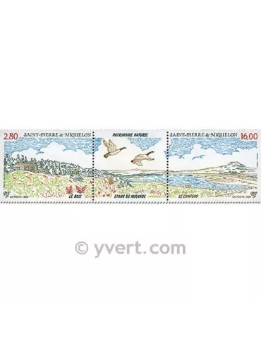 n° 604A - Timbre Saint-Pierre et Miquelon Poste 2