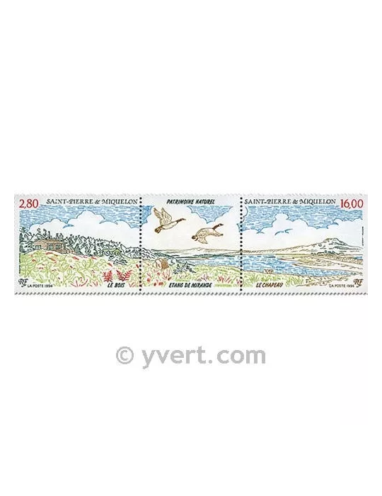 n° 604A - Timbre Saint-Pierre et Miquelon Poste