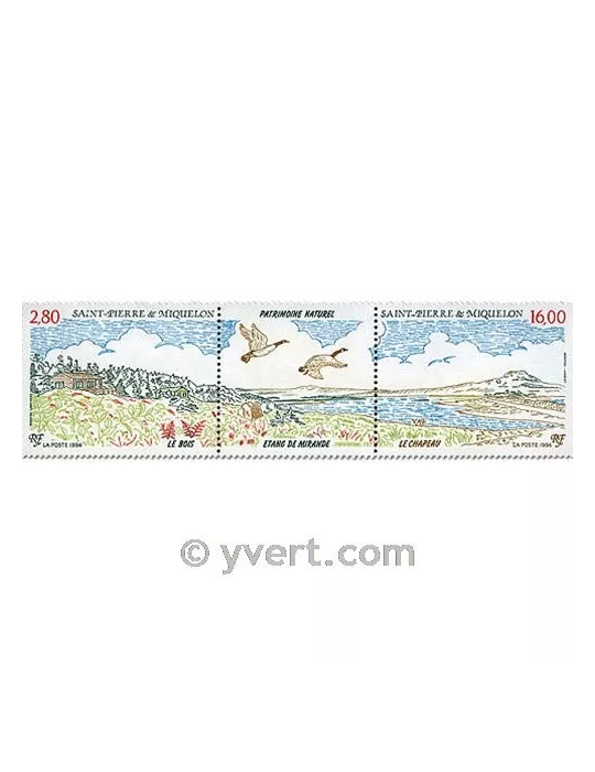 n° 604A - Timbre Saint-Pierre et Miquelon Poste