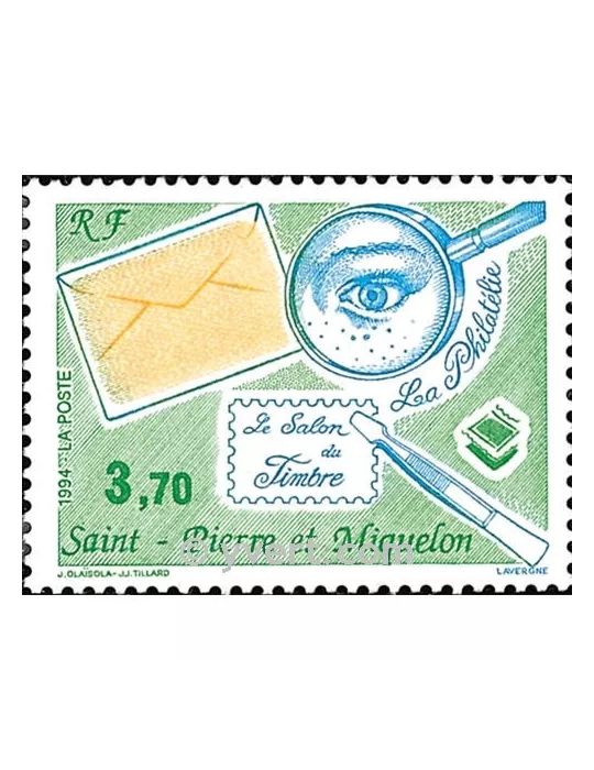 n° 606 - Timbre Saint-Pierre et Miquelon Poste