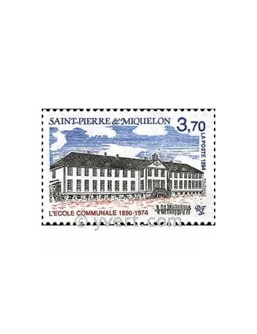 n° 607 - Timbre Saint-Pierre et Miquelon Poste