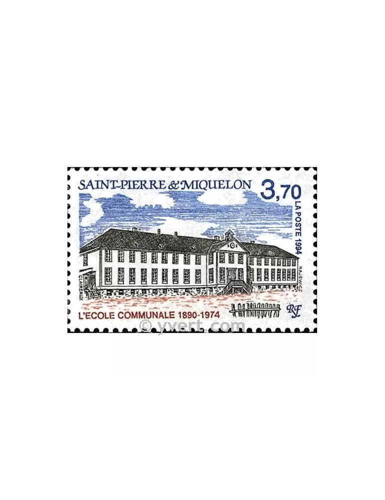 n° 607 - Timbre Saint-Pierre et Miquelon Poste