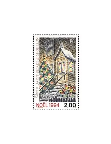 n° 608 - Timbre Saint-Pierre et Miquelon Poste
