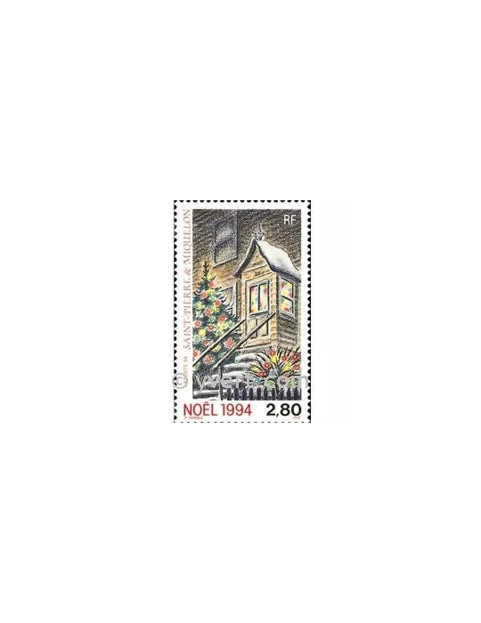 n° 608 - Timbre Saint-Pierre et Miquelon Poste