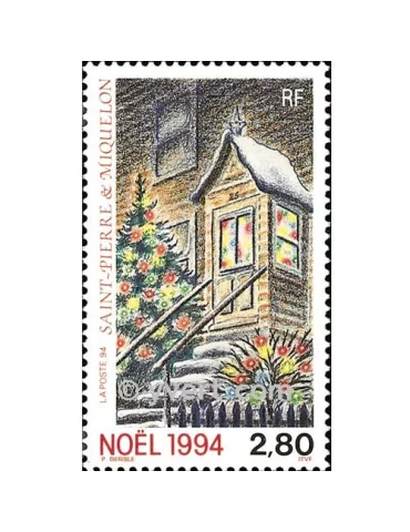 n° 608 - Timbre Saint-Pierre et Miquelon Poste 2