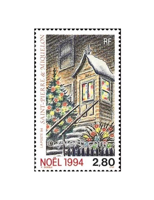 n° 608 - Timbre Saint-Pierre et Miquelon Poste