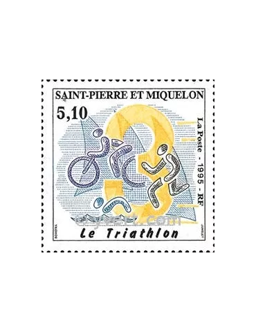 n° 610 - Timbre Saint-Pierre et Miquelon Poste