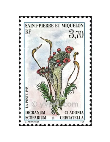 n° 611 - Timbre Saint-Pierre et Miquelon Poste 2