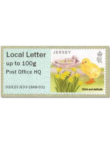 n° 71b/76b - Timbre JERSEY Timbres de distributeurs 2