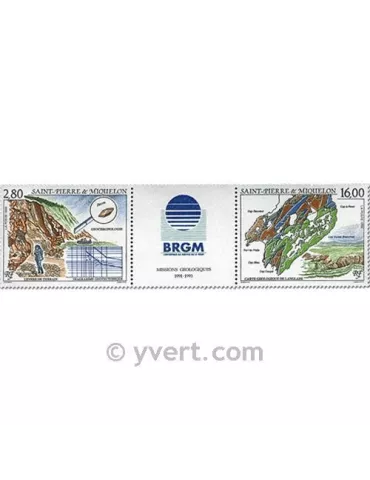 n° 619A - Timbre Saint-Pierre et Miquelon Poste 2