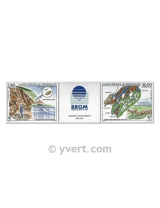 n° 619A - Timbre Saint-Pierre et Miquelon Poste