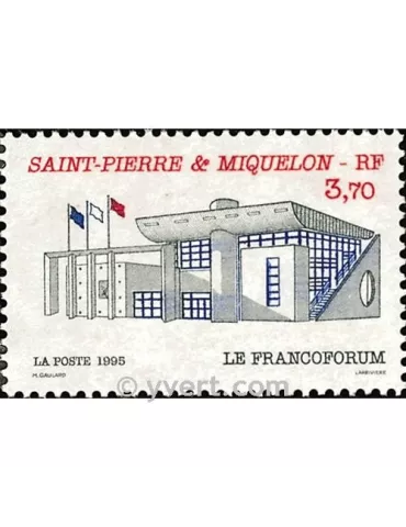n° 621 - Timbre Saint-Pierre et Miquelon Poste 2