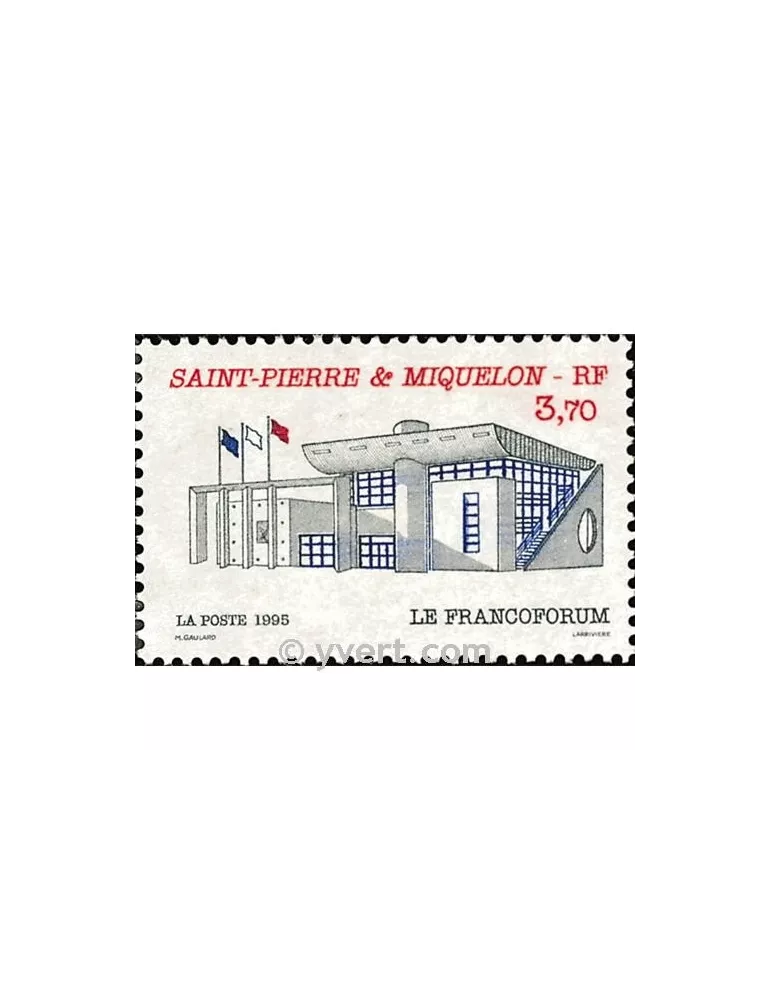 n° 621 - Timbre Saint-Pierre et Miquelon Poste