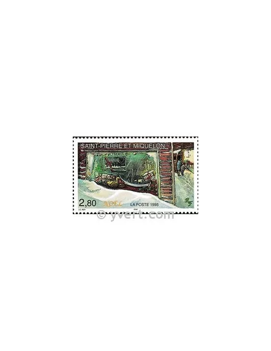 n° 623 - Timbre Saint-Pierre et Miquelon Poste