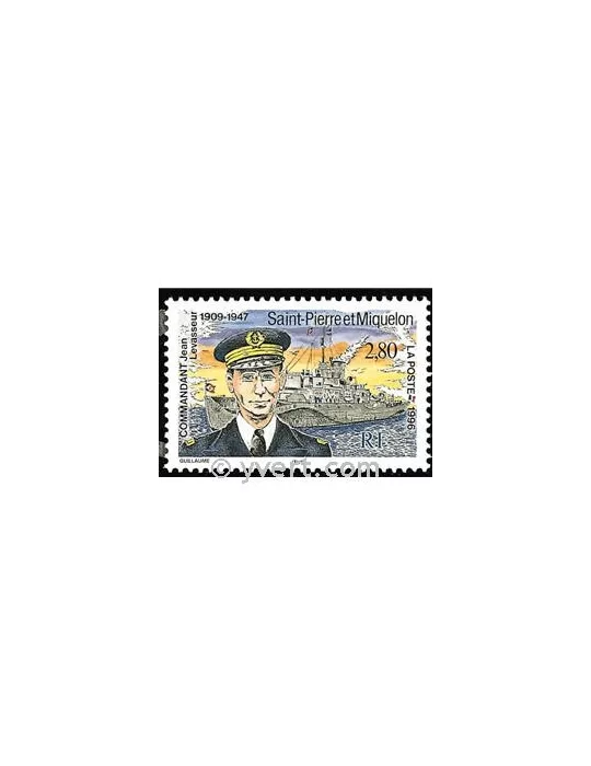 n° 624 - Timbre Saint-Pierre et Miquelon Poste